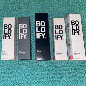 Boldify - Hair Thickening Shampoo, Conditioner, Spray, Serum & Dry Texture Spray